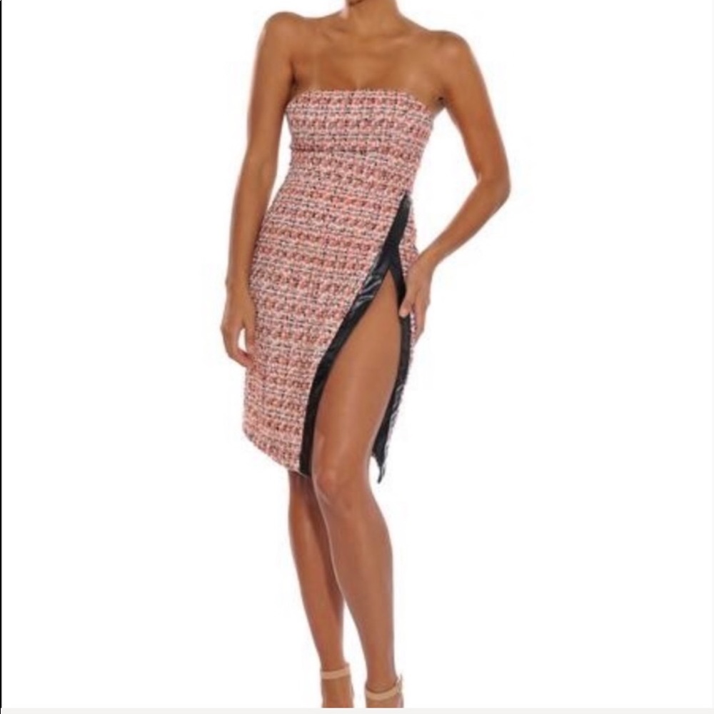 CECE HIGH SLIT MINI DRESS - Picture 6 of 8